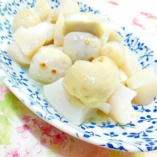 昆布出汁de❤白蒟蒻と里芋の炊いたん❤